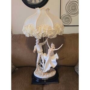 OK Collection Vintage Dancing Couple Sculpture Lamp – Elegant & Unique